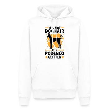 Podenco Ibicenco Glitzer Ibizan Hound - Männer Premium Bio Hoodie - Weiß - Vorne - Nico (187cm)