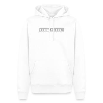 Leichtathletik - Männer Premium Bio Hoodie - Weiß - Vorne - Nico (187cm)