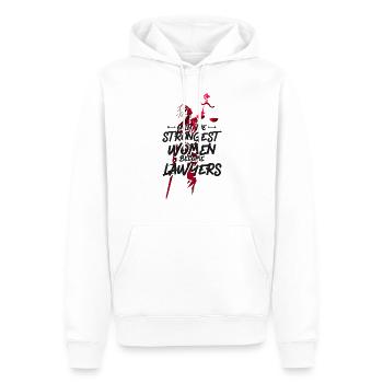 Young Lawyer Attorney Law Mom - Männer Premium Bio Hoodie - Weiß - Vorne - Nico (187cm)
