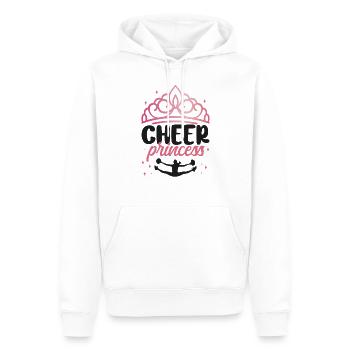 Cheer Cheerleading Cheer Princess - Männer Premium Bio Hoodie - Weiß - Vorne - Nico (187cm)