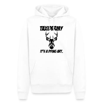 Montage Animal Artiste Taxidermiste Taxidermie - Sweat à capuche Premium bio Homme - blanc - Devant - Nico (187cm)