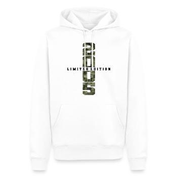 Camouflage 2005 Geboren Geburtsjahr 2005 Jungen - Männer Premium Bio Hoodie - Weiß - Vorne - Nico (187cm)