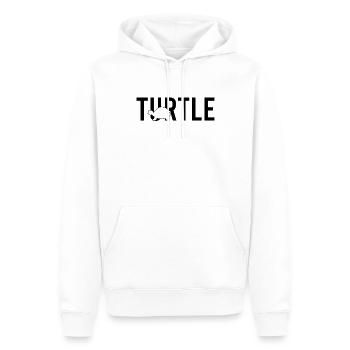 Turtle turtle - Men’s Premium Organic Hoodie - white - Front - Nico (187cm)