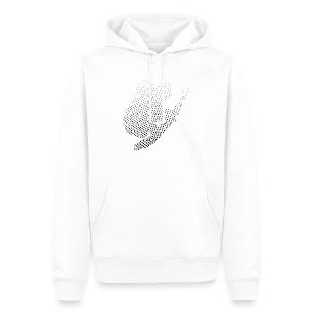 Koala - Sweat à capuche Premium bio Homme - blanc - Devant - Nico (187cm)