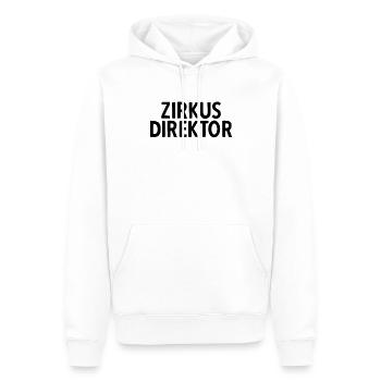 Zirkusdirektor Teamleiter Abteilungsleiter Zirkus - Männer Premium Bio Hoodie - Weiß - Vorne - Nico (187cm)