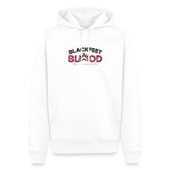 Blackfeet Blood Indianerstamm Der Amerikanischen - Männer Premium Bio Hoodie - Weiß - Vorne - Nico (187cm)