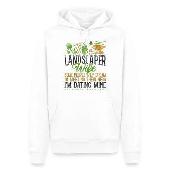 Landscaper Landscaping Landscape - Männer Premium Bio Hoodie - Weiß - Vorne - Nico (187cm)