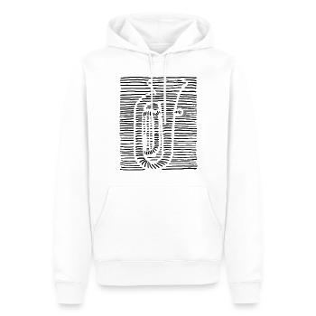 Tubaspieler Tuba Blechblasmusik Tubist - Männer Premium Bio Hoodie - Weiß - Vorne - Nico (187cm)