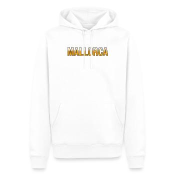 Bière de Majorque - Sweat à capuche Premium bio Homme - blanc - Devant - Nico (187cm)