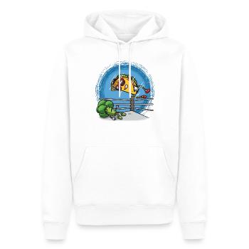 Taco Wrestling Mexikanischer Ringer Cinco De Mayo - Männer Premium Bio Hoodie - Weiß - Vorne - Nico (187cm)