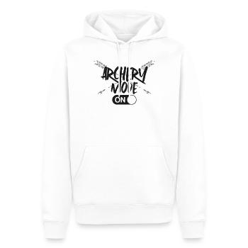 Archery Bow Archer Vintage Archery - Männer Premium Bio Hoodie - Weiß - Vorne - Nico (187cm)