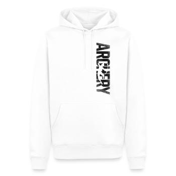 Archery Bow Archer Vintage Archery - Männer Premium Bio Hoodie - Weiß - Vorne - Nico (187cm)
