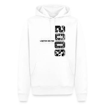 Édition limitée 2006 Année de naissance 2006 Anniversaire - Sweat à capuche Premium bio Homme - blanc - Devant - Nico (187cm)