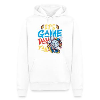 Volleyball Player Team It's Game - Männer Premium Bio Hoodie - Weiß - Vorne - Nico (187cm)