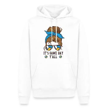 Volleyball Player Team Girl - Männer Premium Bio Hoodie - Weiß - Vorne - Nico (187cm)