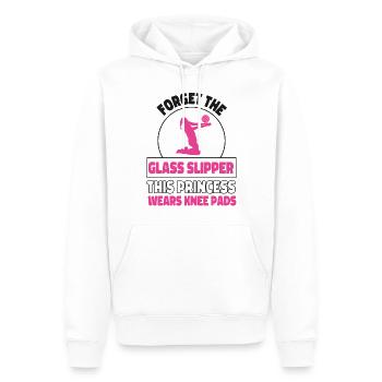 Volleyball Player Team Forget The - Männer Premium Bio Hoodie - Weiß - Vorne - Nico (187cm)