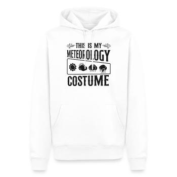 Meteorologist Weather Forecast - Männer Premium Bio Hoodie - Weiß - Vorne - Nico (187cm)
