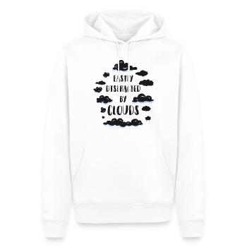 Meteorologist Weather Forecast - Men’s Premium Organic Hoodie - white - Front - Nico (187cm)