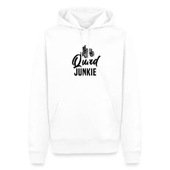 Quad Quad Riders Quad Ride VTT - Sweat à capuche Premium bio Homme - blanc - Devant - Nico (187cm)