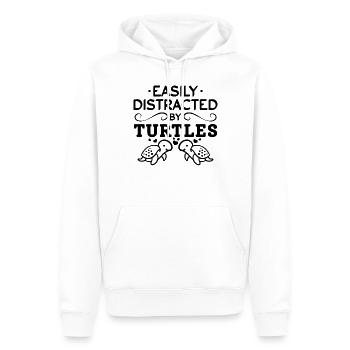 Light by Turtles I Sea Turtle Lover Cute Turtle - Men’s Premium Organic Hoodie - white - Front - Nico (187cm)