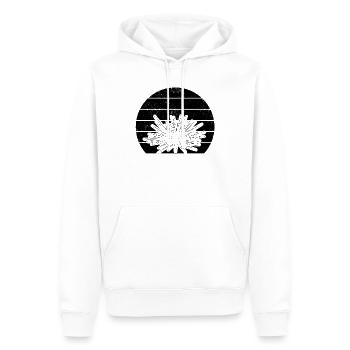 Sea Urchin Sunset Sea Urchin Lovers - Sea Urchins - Men’s Premium Organic Hoodie - white - Front - Nico (187cm)