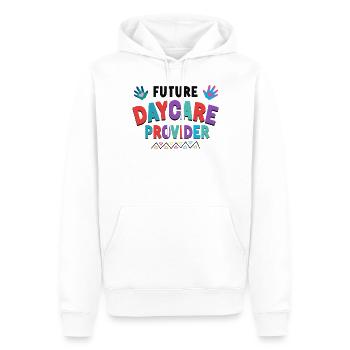 Childcare Daycare Provider Teacher - Men’s Premium Organic Hoodie - white - Front - Nico (187cm)