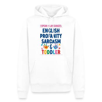 Childcare Daycare Provider Teacher - Men’s Premium Organic Hoodie - white - Front - Nico (187cm)