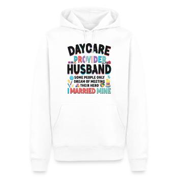 Childcare Daycare Provider Teacher - Männer Premium Bio Hoodie - Weiß - Vorne - Nico (187cm)