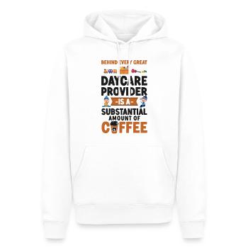 Childcare Daycare Provider Teacher - Männer Premium Bio Hoodie - Weiß - Vorne - Nico (187cm)