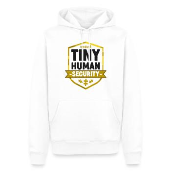 Fournisseur de services de garde d’enfants Enseignant - Sweat à capuche Premium bio Homme - blanc - Devant - Nico (187cm)