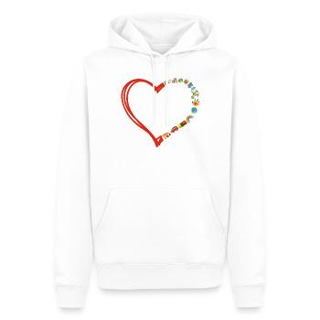 Childcare Daycare Provider Teacher - Men’s Premium Organic Hoodie - white - Front - Nico (187cm)
