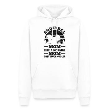 Squirrel Mom like a normal mother Only a lot - Men’s Premium Organic Hoodie - white - Front - Nico (187cm)