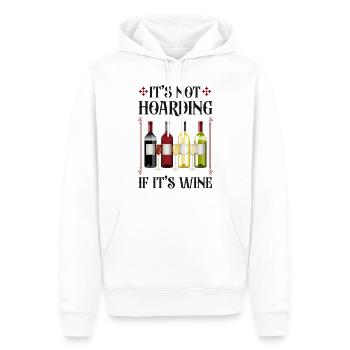 Sommelier Wine Drinking Tasting - Männer Premium Bio Hoodie - Weiß - Vorne - Nico (187cm)