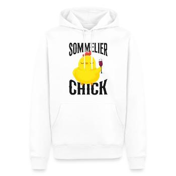 Sommelier Wine Drinking Tasting - Männer Premium Bio Hoodie - Weiß - Vorne - Nico (187cm)