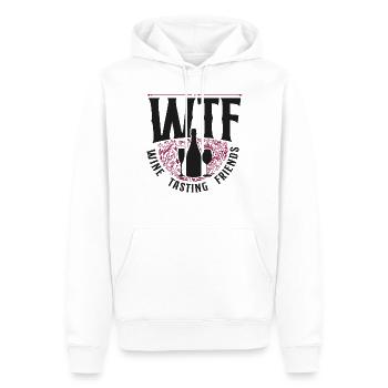 Sommelier Wine Drinking Tasting - Männer Premium Bio Hoodie - Weiß - Vorne - Nico (187cm)