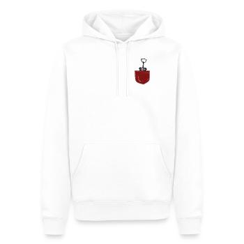 Sommelier Wine Drinking Tasting - Männer Premium Bio Hoodie - Weiß - Vorne - Nico (187cm)