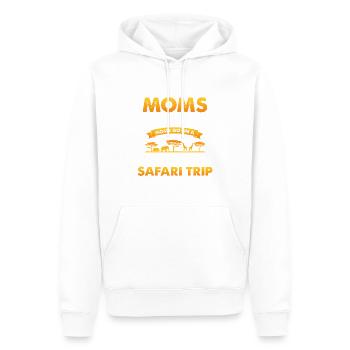 Safari Familienurlaub Design für Afrika Savanne - Männer Premium Bio Hoodie - Weiß - Vorne - Nico (187cm)