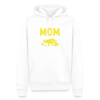 Safari Familienurlaub Design für Afrika Savanne - Männer Premium Bio Hoodie - Weiß - Vorne - Nico (187cm)