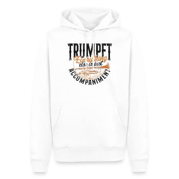 Trumpet Player Vintage Trumpet - Männer Premium Bio Hoodie - Weiß - Vorne - Nico (187cm)