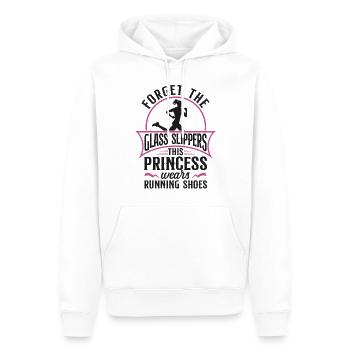 Running Runner Semi-Marathon Fille - Sweat à capuche Premium bio Homme - blanc - Devant - Nico (187cm)