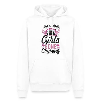 Cruise Ship Vacation Friends - Männer Premium Bio Hoodie - Weiß - Vorne - Nico (187cm)