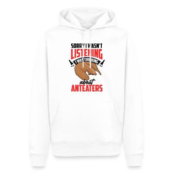 An Ameisenbär gedacht Zwergameisenbär - Männer Premium Bio Hoodie - Weiß - Vorne - Nico (187cm)
