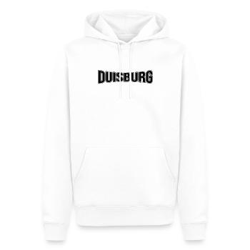 Duisbourg - Sweat à capuche Premium bio Homme - blanc - Devant - Nico (187cm)