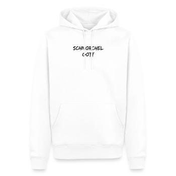 Tauchen - Schnorchel Gott - Männer Premium Bio Hoodie - Weiß - Vorne - Nico (187cm)