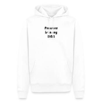 Plongée - La pression est dans mon ADN - Sweat à capuche Premium bio Homme - blanc - Devant - Nico (187cm)
