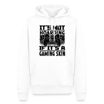 Gamer Gamer Gaming Console Video Games - Men’s Premium Organic Hoodie - white - Front - Nico (187cm)
