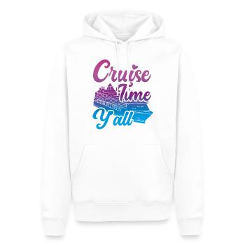 Cruise Ship Vacation Girl Cruise - Männer Premium Bio Hoodie - Weiß - Vorne - Nico (187cm)