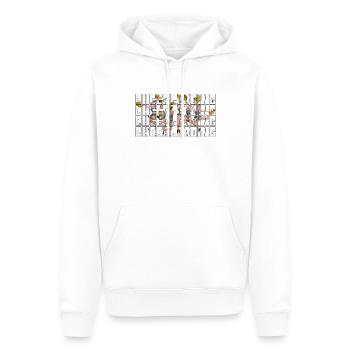 Cheerleading - Männer Premium Bio Hoodie - Weiß - Vorne - Nico (187cm)