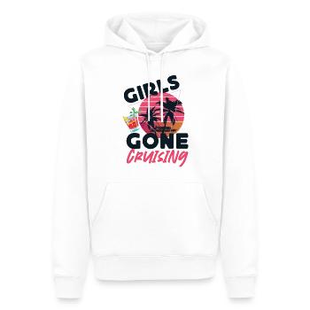 Cruise Ship Vacation Friends - Männer Premium Bio Hoodie - Weiß - Vorne - Nico (187cm)