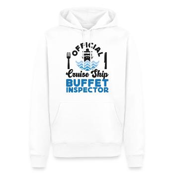 Cruise Ship Vacation Official - Männer Premium Bio Hoodie - Weiß - Vorne - Nico (187cm)